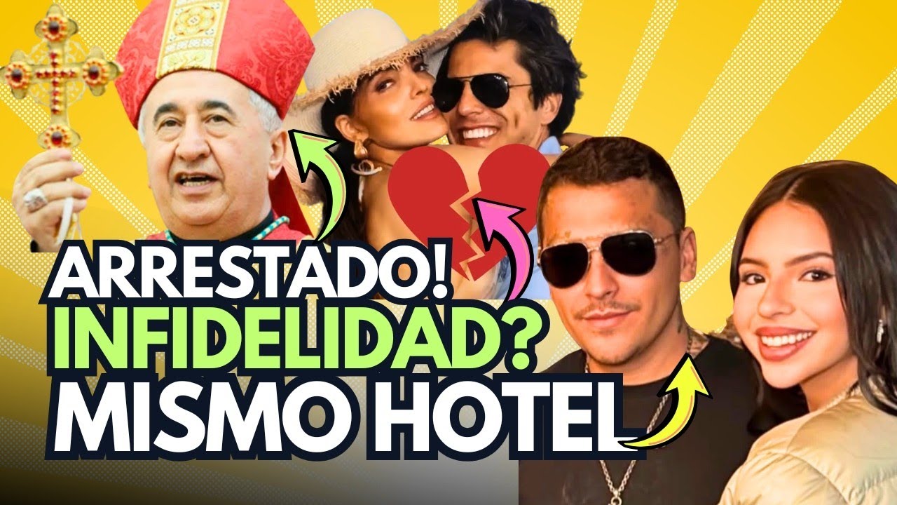 😲NODAL Y AA EN EL MISMO HOTEL💔Tengo Relación Con Esposo de Ana Bárbara✝️Arrestan A Obispo