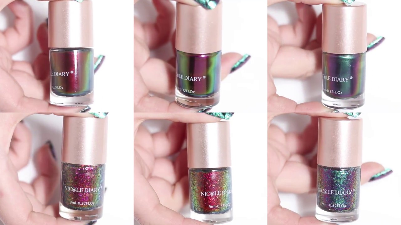 NICOLE DIARY Wonderworld Series Chameleon Polish