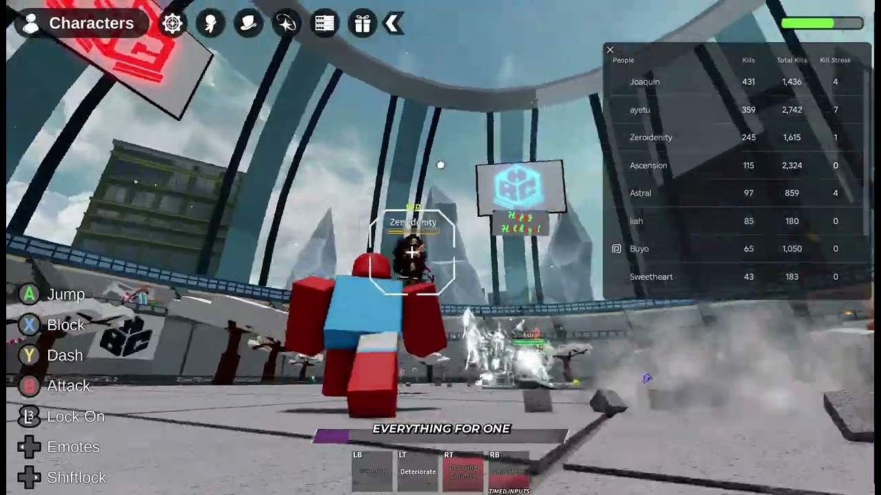 Martinlee1234 (Me) VS ZeroIdenity (Girl) PART 1 (Roblox - Heroes Battlegrounds)