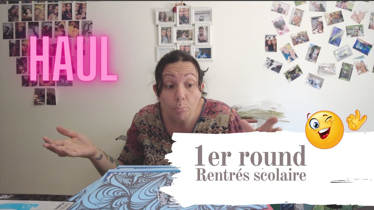 //HAUL// Fournitures rentrée scolaire (AUCHAN) 1er ROUND