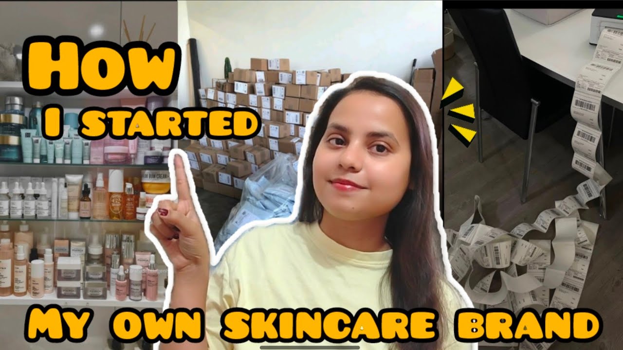 How to start your own skincare brand?