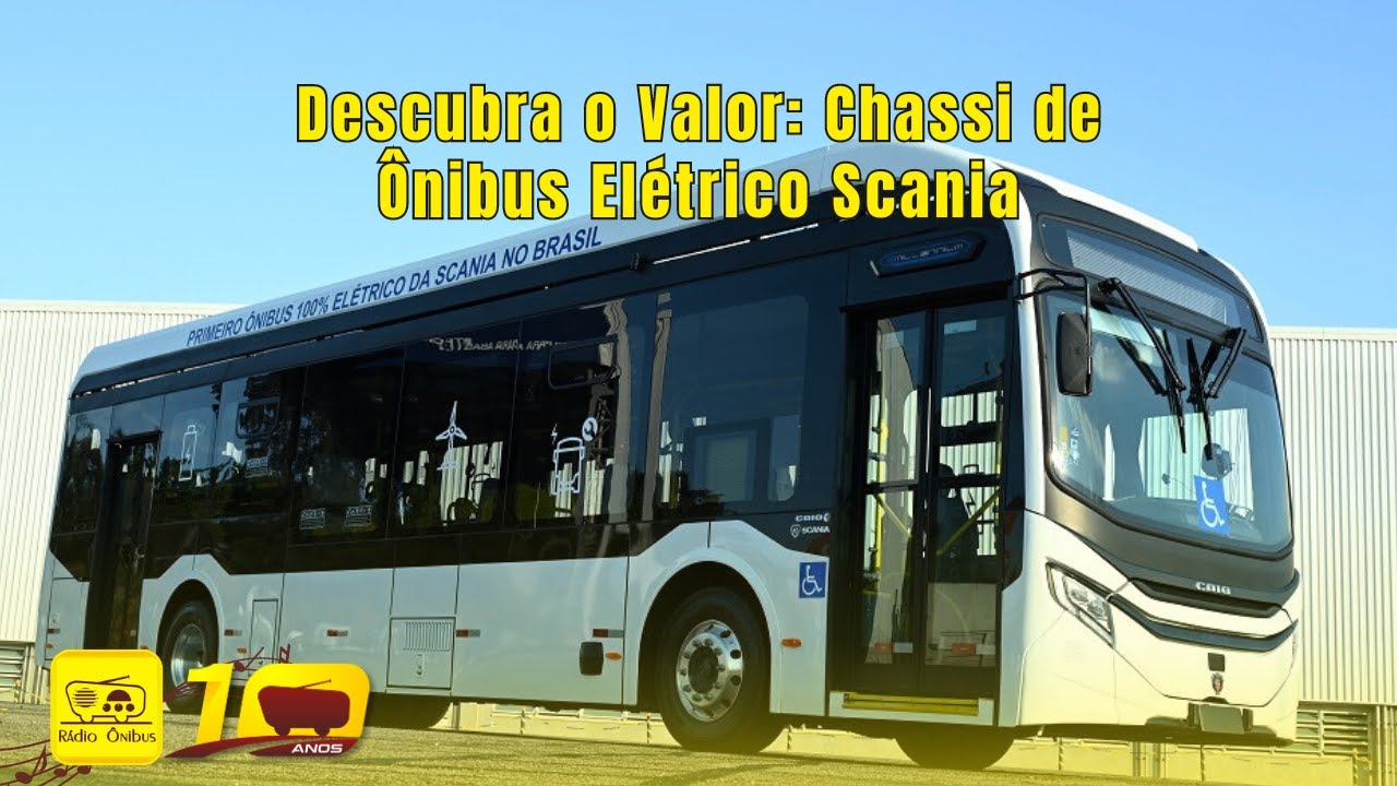 Ônibus Sustentável: Scania Anuncia Modelo Elétrico Feito no Brasil