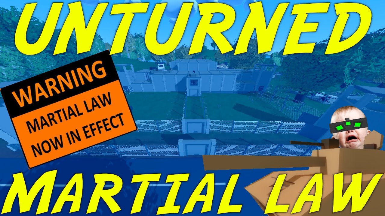 UNTURNED: SALTY Admin Declares MARTIAL LAW! (Server Raid)
