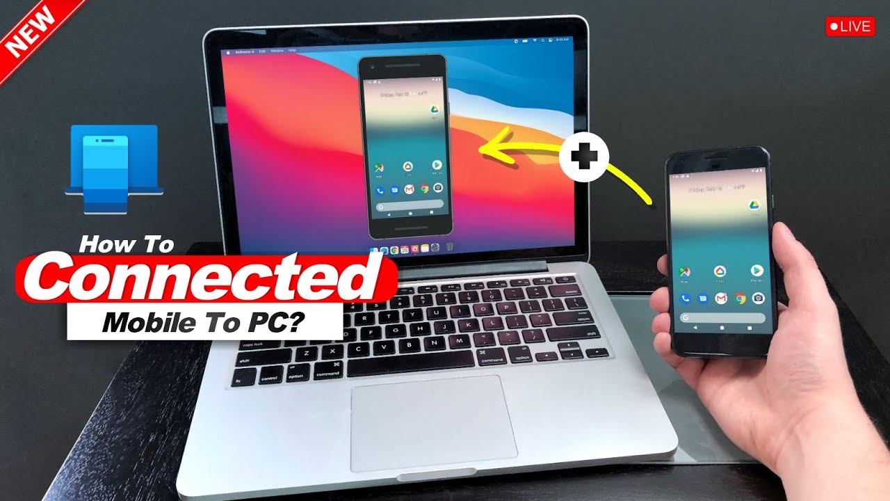 How to connect mobile to laptop | how to share mobile screen to laptop | connect mobile to laptop