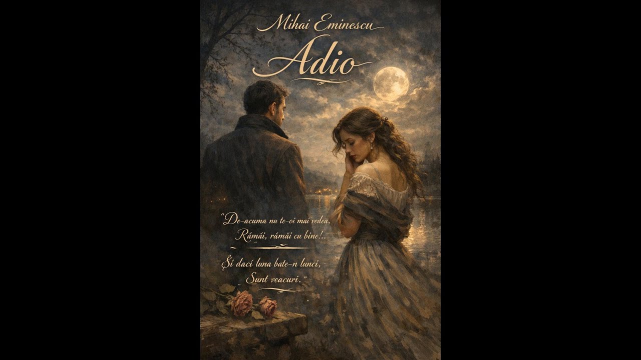 Mihai Eminescu  - Adio ( Interpretare AI )