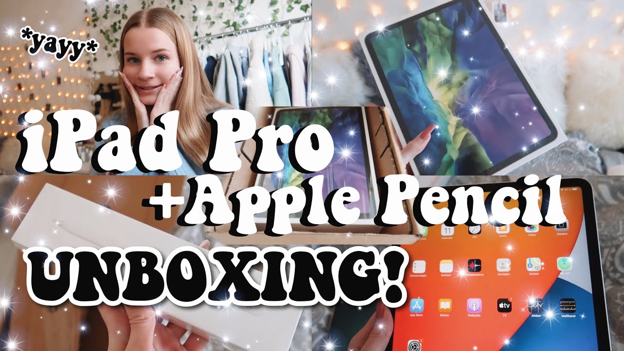 Unboxing my new iPad Pro! 🤍 | kathie
