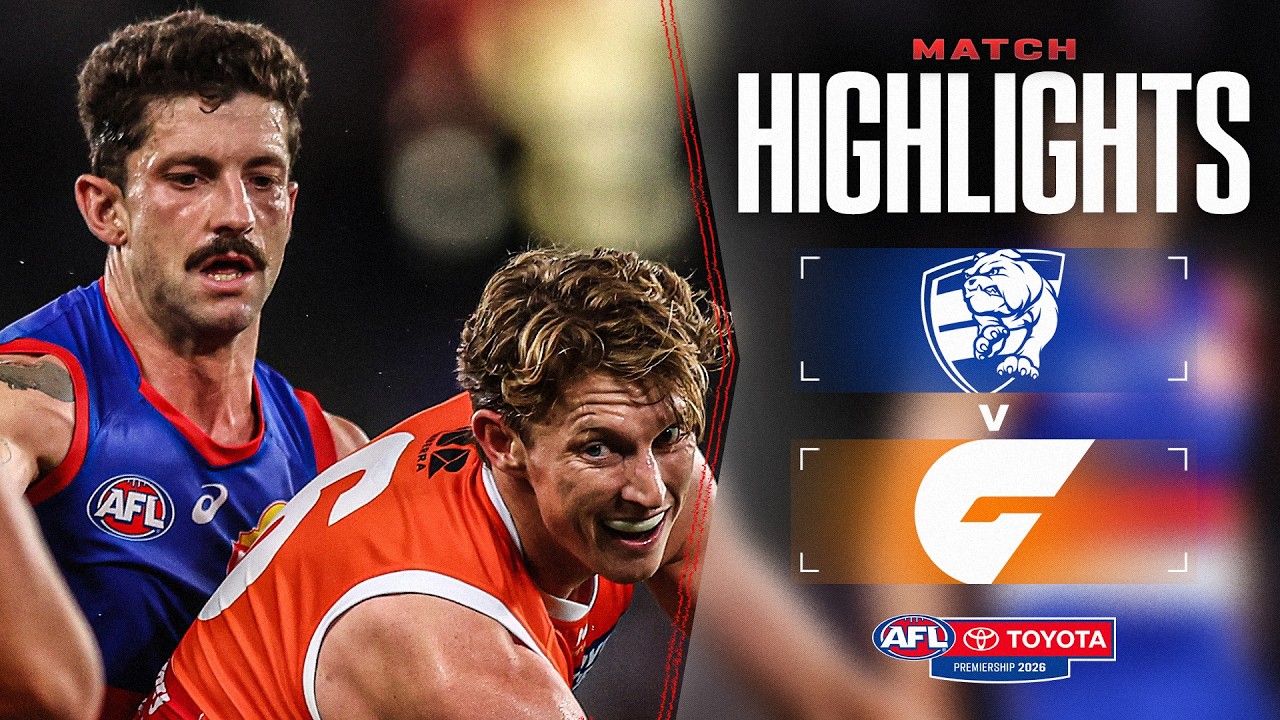 Western Bulldogs v GWS Giants Highlights | Round 1, 2026 | AFL