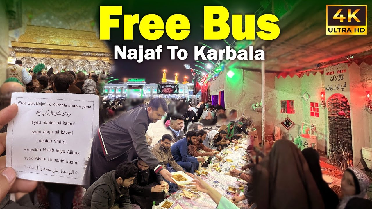 Jannat Hai Karbala - Ayyam e Fatimiya K Manazir - Shab e Juma Free Bus