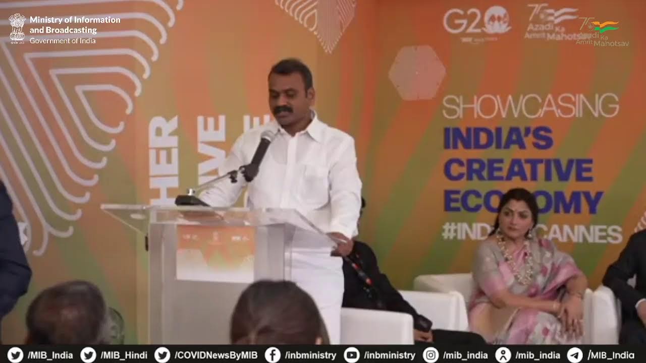 #IndiaATCannes- Showcasing India's Creative Economy: Day 1