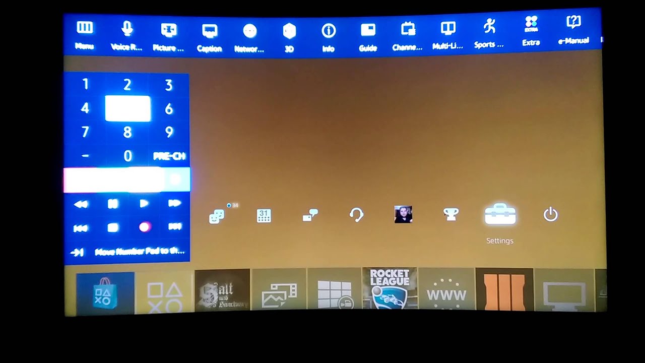 Samsung ju7500 flickering blue lines. After board replacement