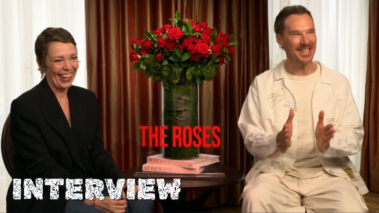 Olivia Colman & Benedict Cumberbatch Talk Marital Revenge & The Roses - Interview