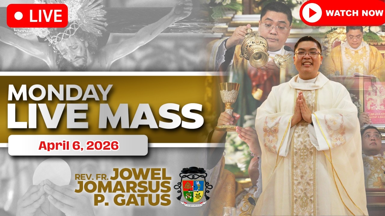 FILIPINO LIVE MASS TODAY ONLINE *APRIL 6, 2026* FR. JOWEL JOMARSUS GATUS