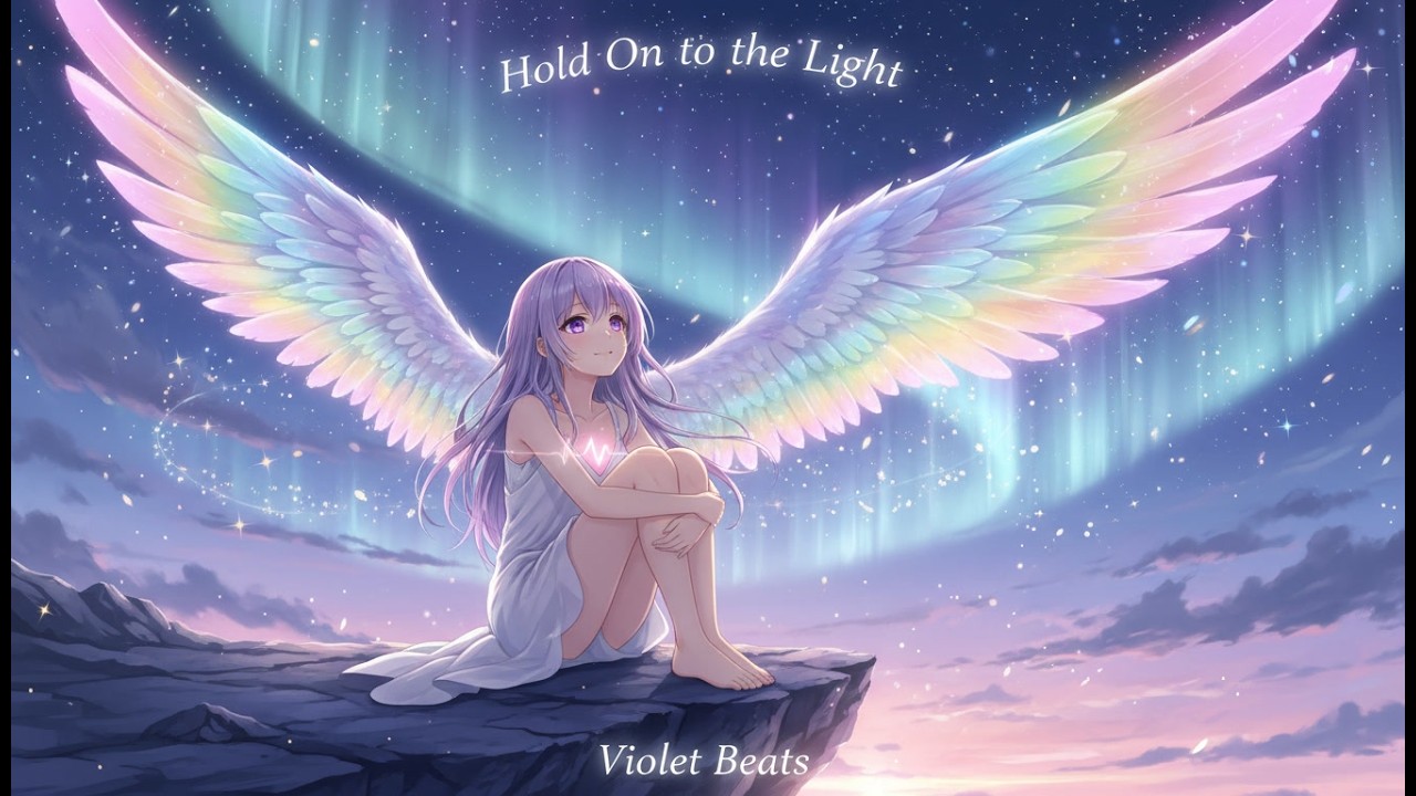 Hold On to the Light - Uplifting Emotional Future Bass-Never Give Up - Violet Beats (Official Video)