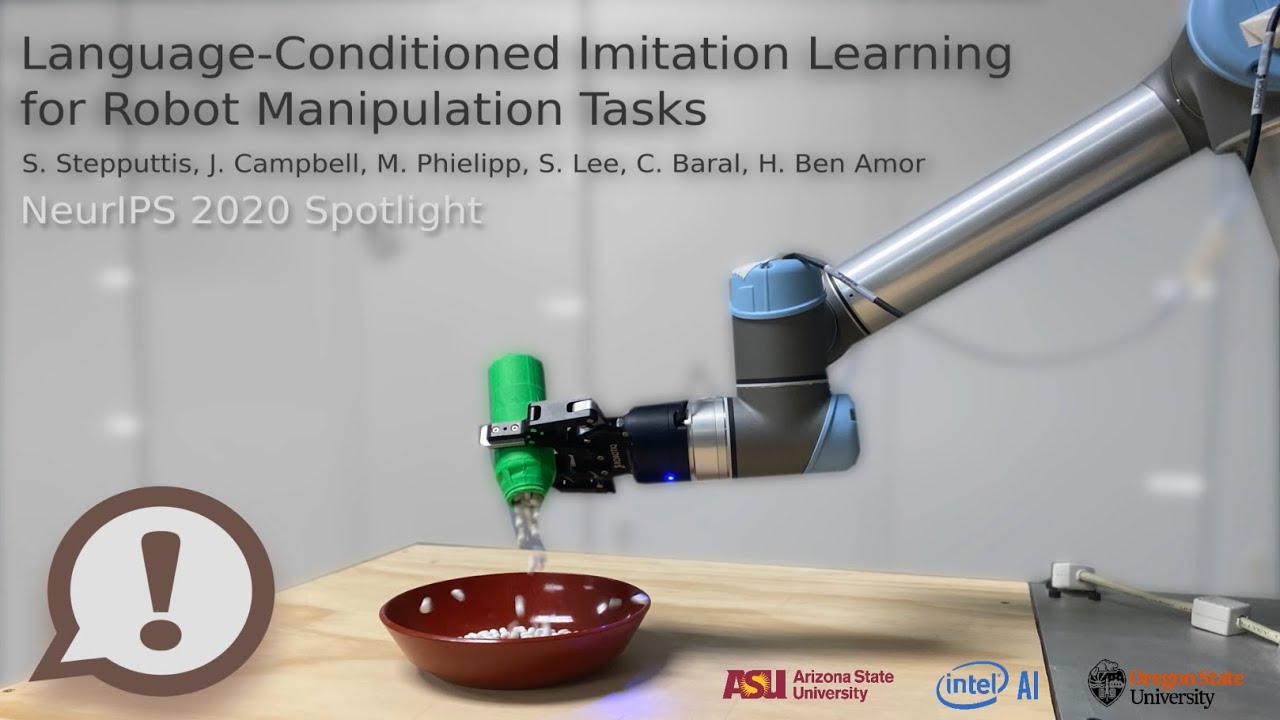 [NeurIPS 2020] Language-Conditioned Imitation Learning for Robot Manipulation Tasks