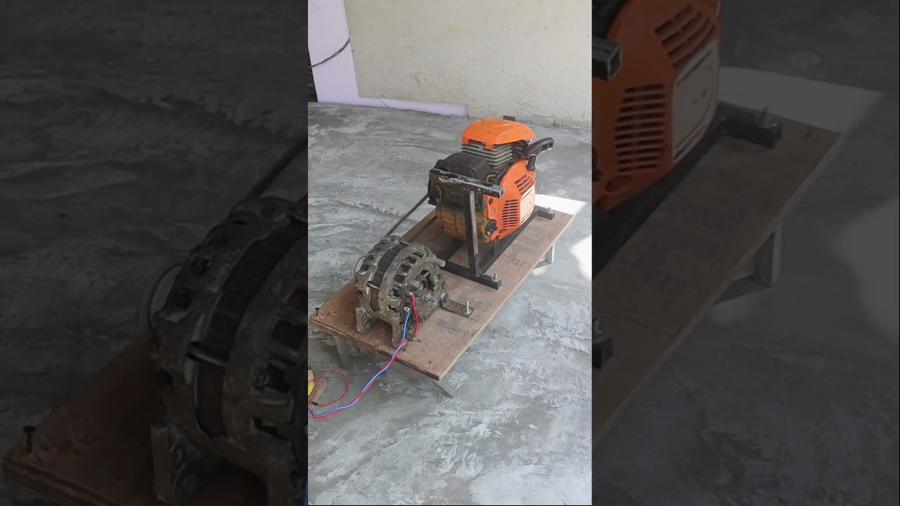 car alternator as generator  #generator#electronics   #electrical