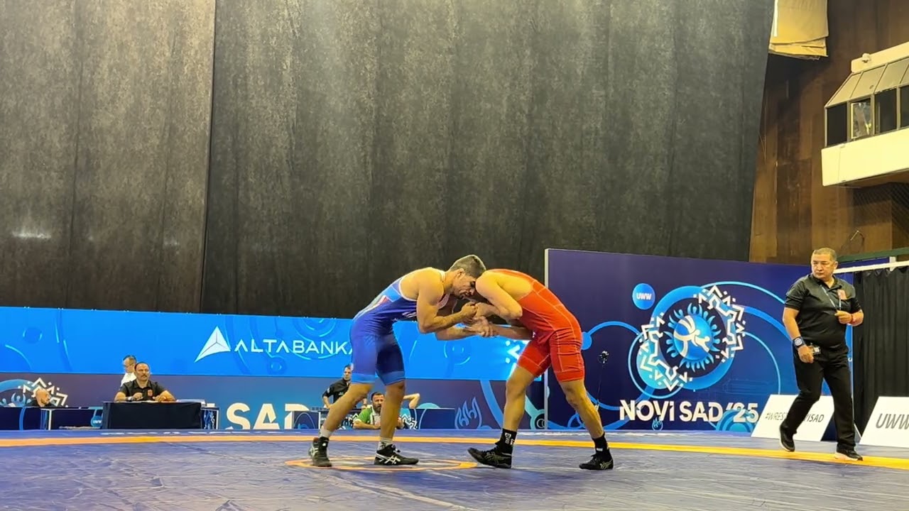 Ahmadreza MOHSEN NEZHAD (IRI) vs. Azat SARIYAR (TUR) | محسن نژاد در ۱/۸