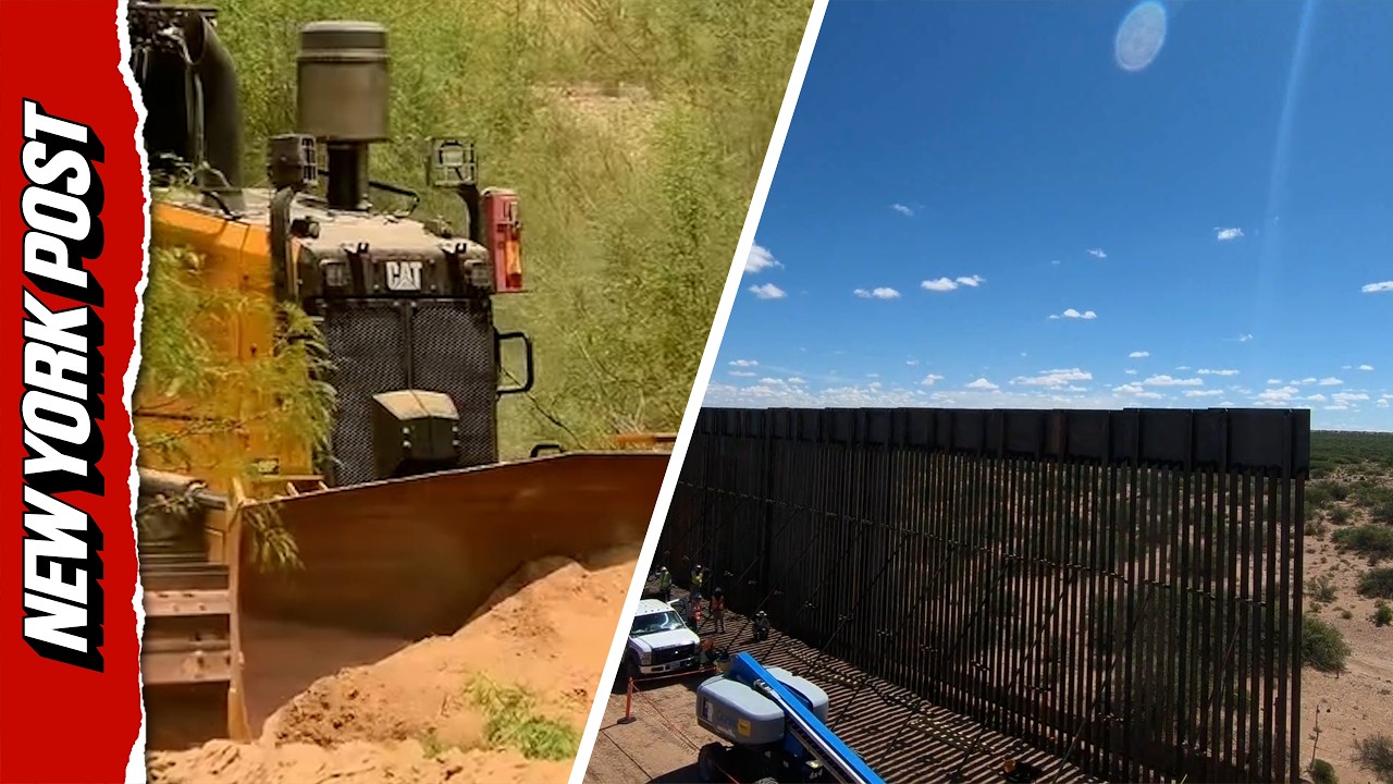 Watch Trump's Border Wall Rise Across the Texas-Mexico Border