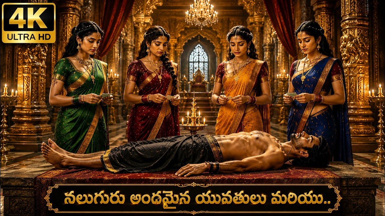 నలుగురు మంత్రగత్తెల బంధం నుంచి భర్తను రక్షించిన ధైర్యవంతురాలైన రాణి | Telugu Moral Story