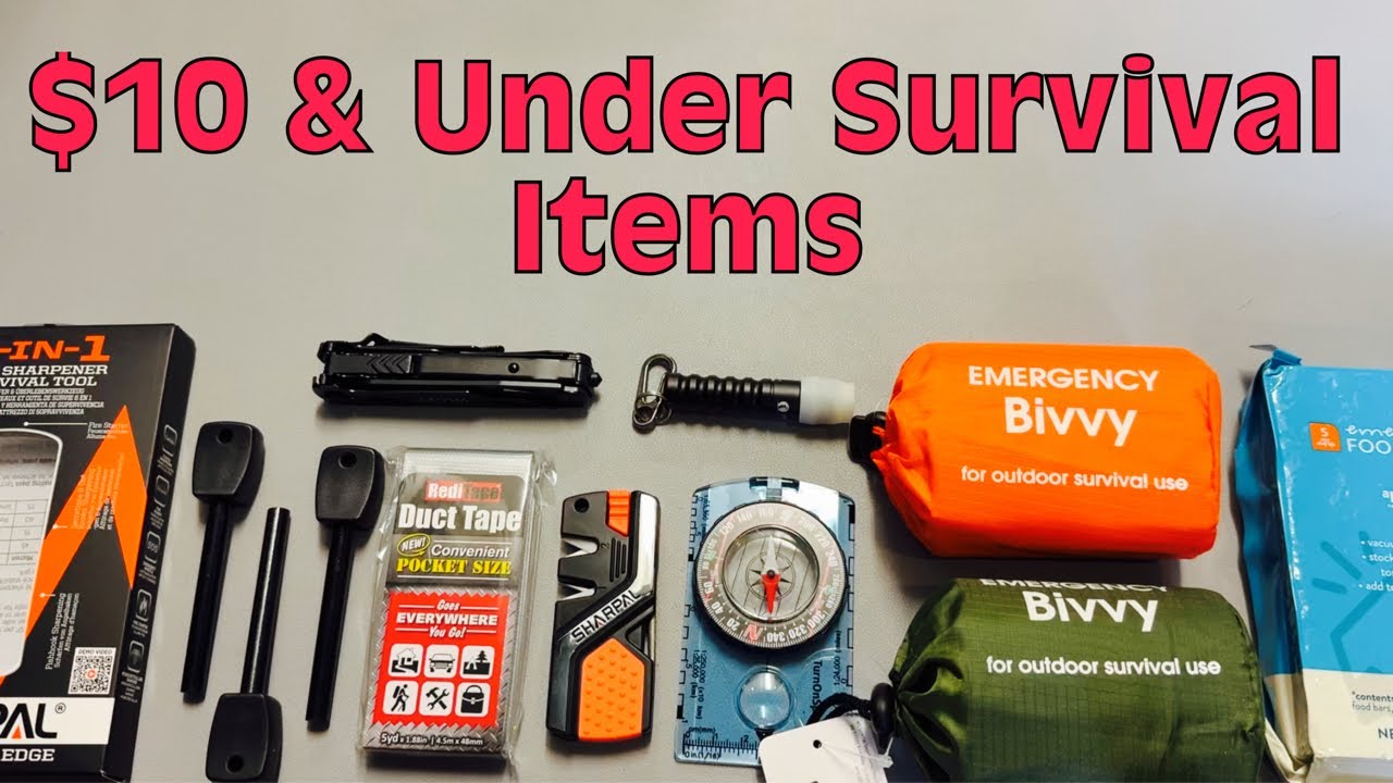 The Best $10 and Under Amazon Survival & Prepping Items !! 