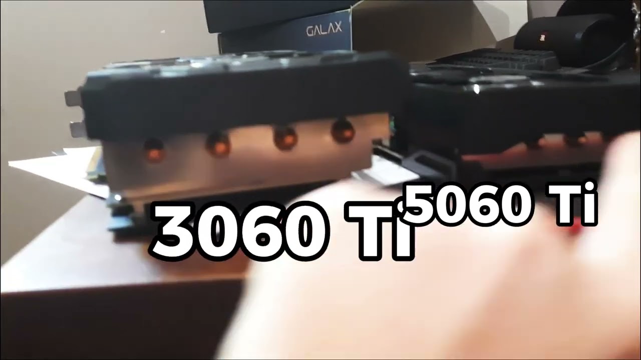 Unboxing RTX 5060 TI 8GB da Galax