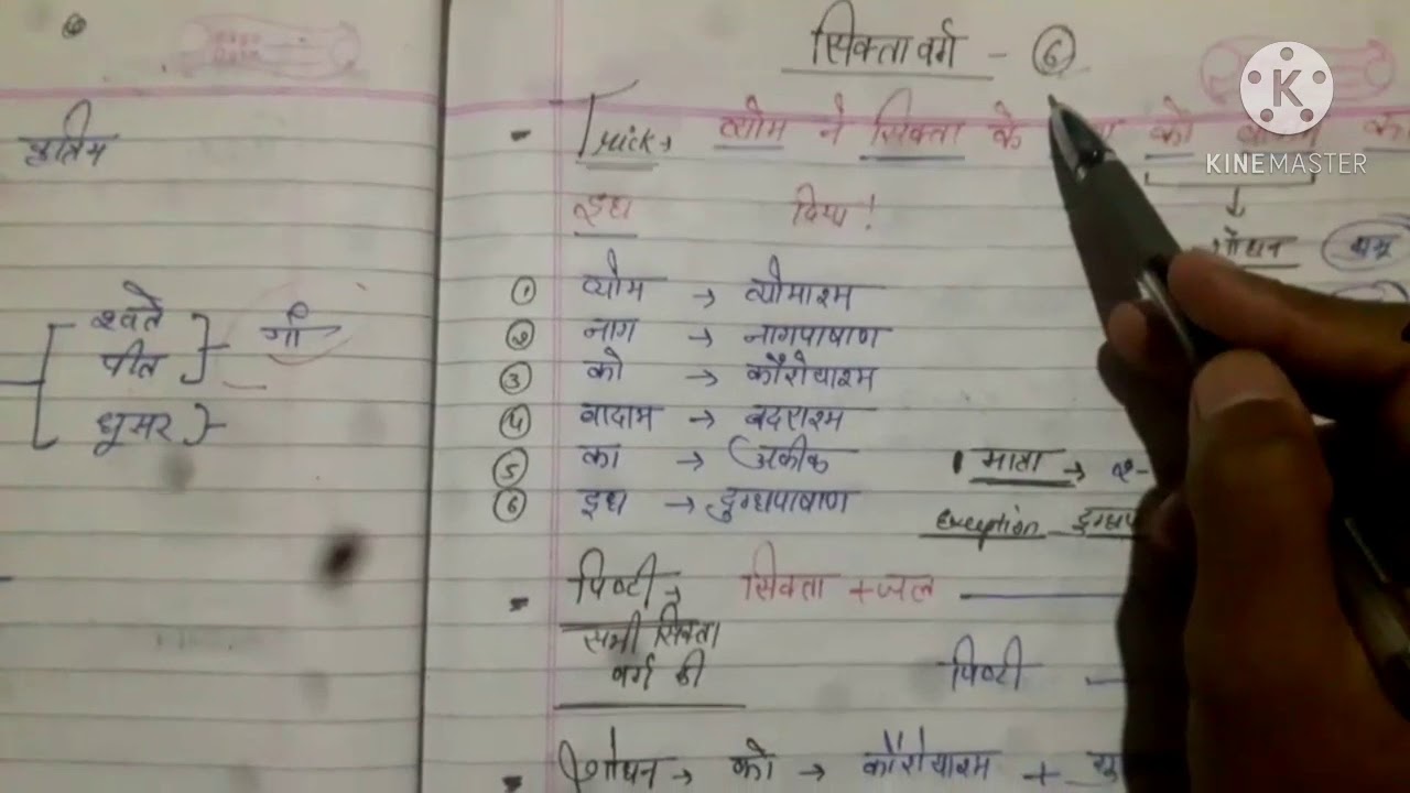 रसशास्र/सिक्ता वर्ग/Rasshastra/Sikta varg/New trick easy to learn for rasshastra