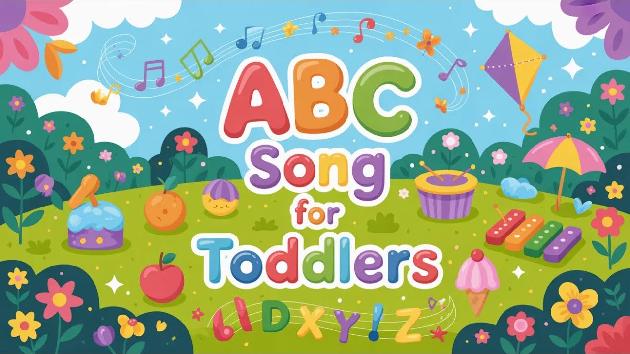 ABC Song for Toddlers 🎵 | Gentle Alphabet Music to Support Early Reading Skills