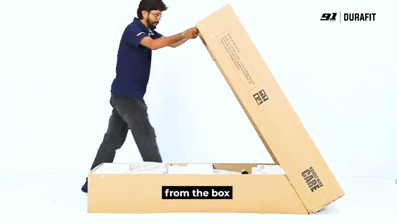 Assemble Your Sprint Multifunction Treadmill at Home | Ninety One™ Durafit India | Home Installation