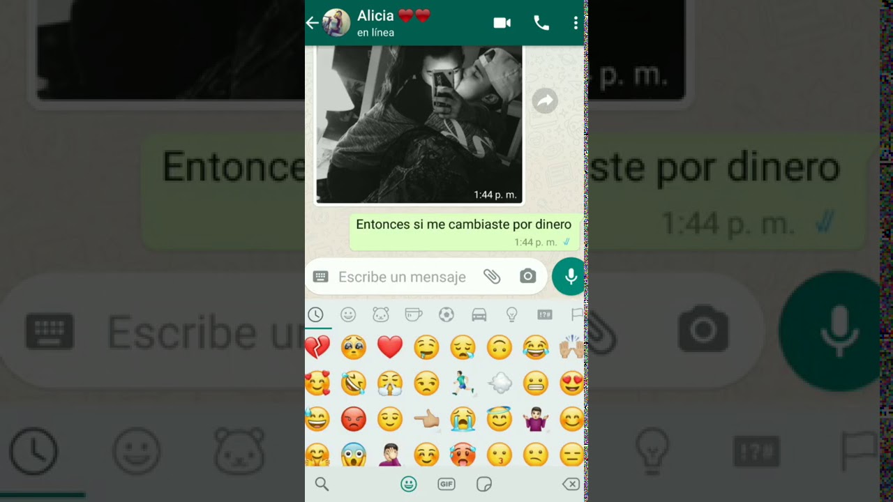 ahora si me quieres 😔💔 (historia de Whatsapp)