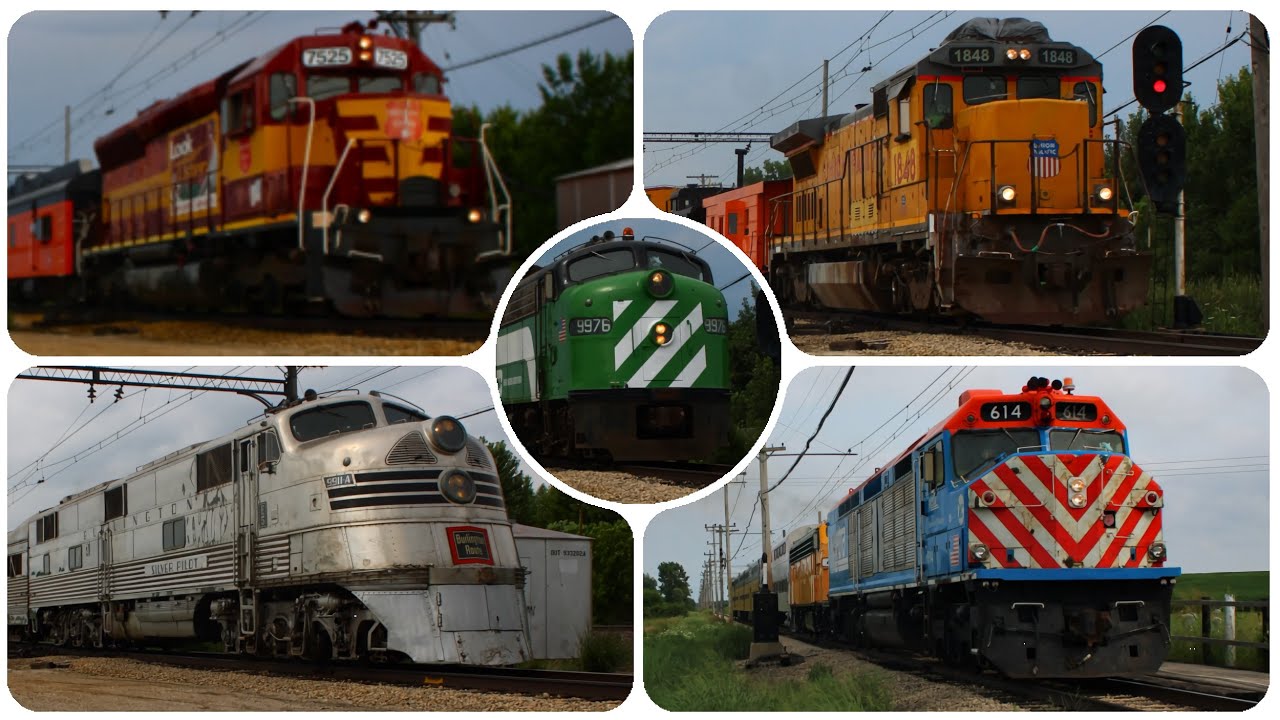 Day 3 Of Illinois Railway Museum’s 2025 Diesel Days!! (8/10/25)