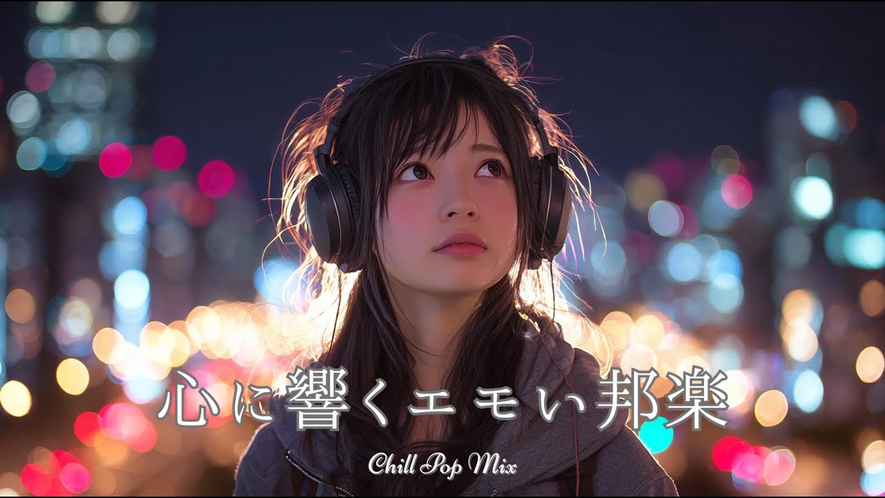 【邦楽 playlist】夜に聴きたい♪心に響くエモいチルポップ｜女性ボーカル｜チルタイム／リラックス／ストレス解消／作業用BGM／エモい曲