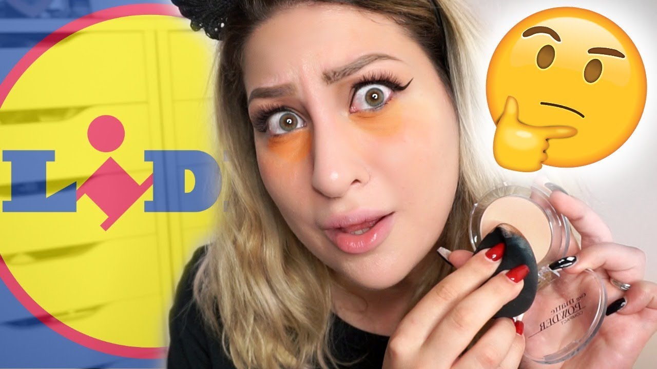 MI TRUCCO CON I TRUCCHI DEL SUPERMERCATO 😨LIDL MAKEUP TESTATO!