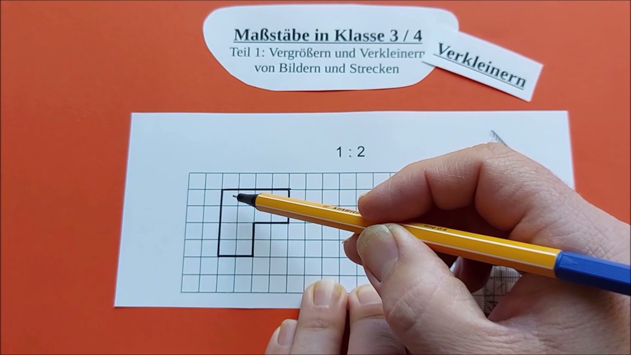 Maßstäbe in Klasse 3/4