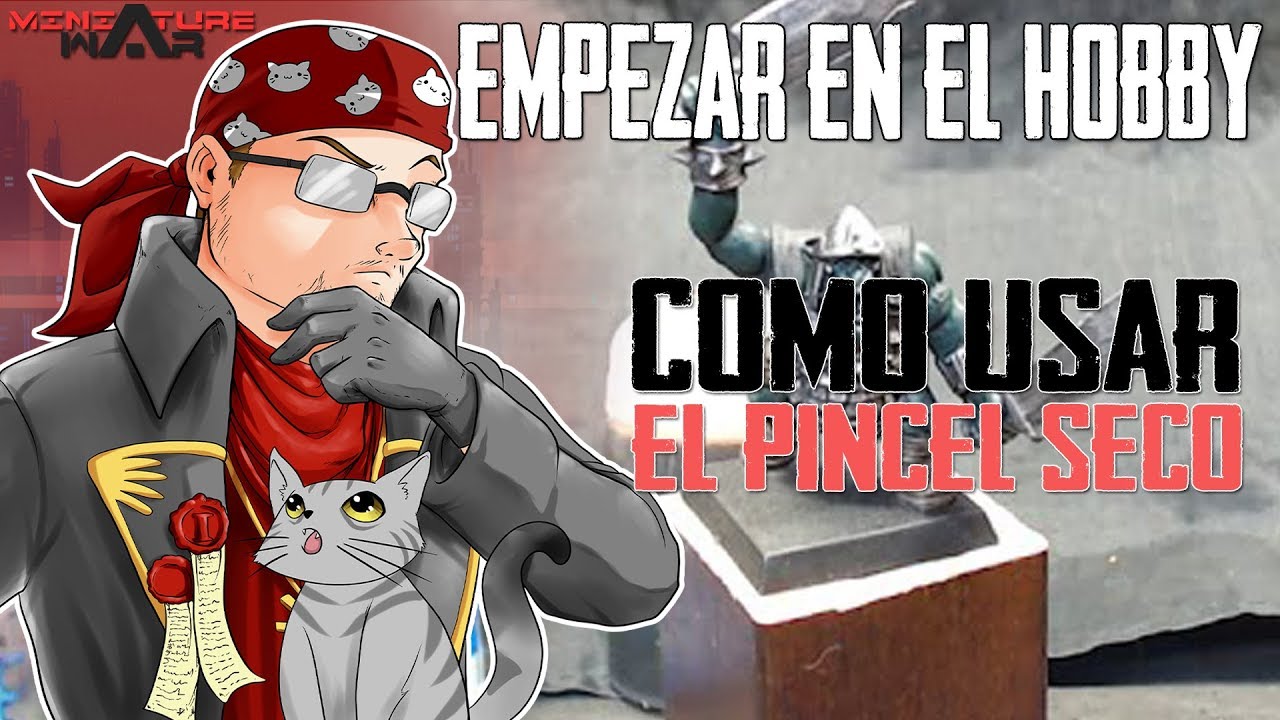 TÉCNICA del PINCEL SECO para MINIATURAS de WARGAMES y MODELISMO #12