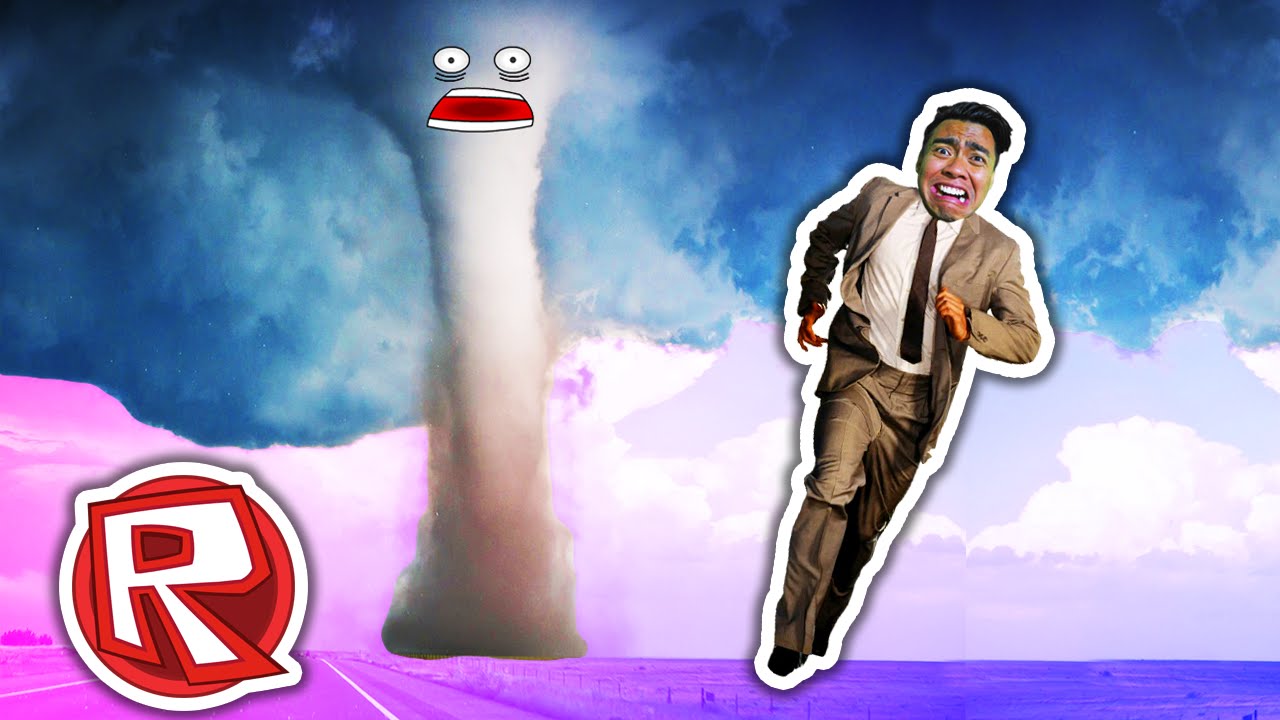 ESCAPING THE TORNADO! | Roblox