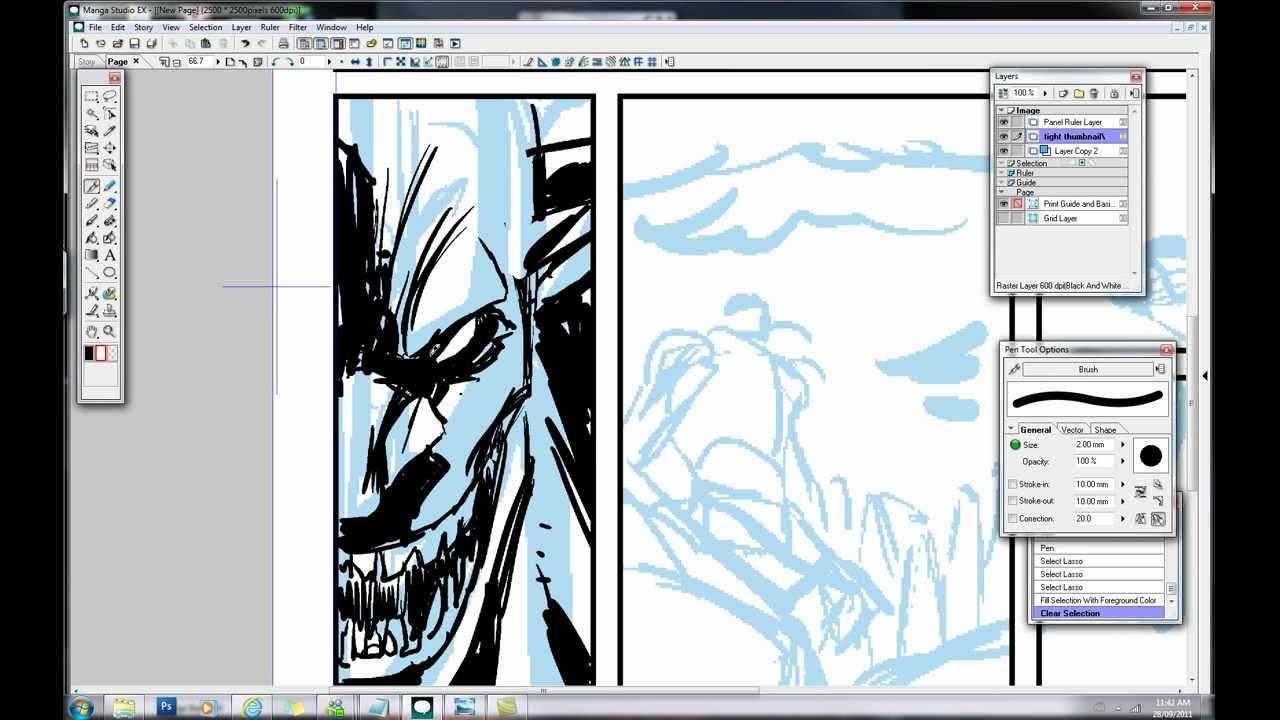 Making Thumbnails in Manga Studio - Scribbles With Jonathan