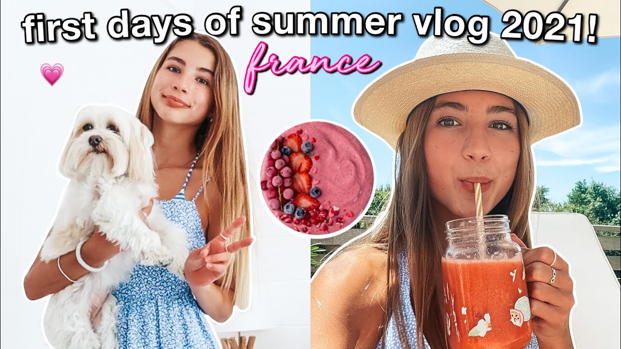 FIRST DAYS OF SUMMER IN FRANCE VLOG 2021 *beach day, sunsets, good vibes*