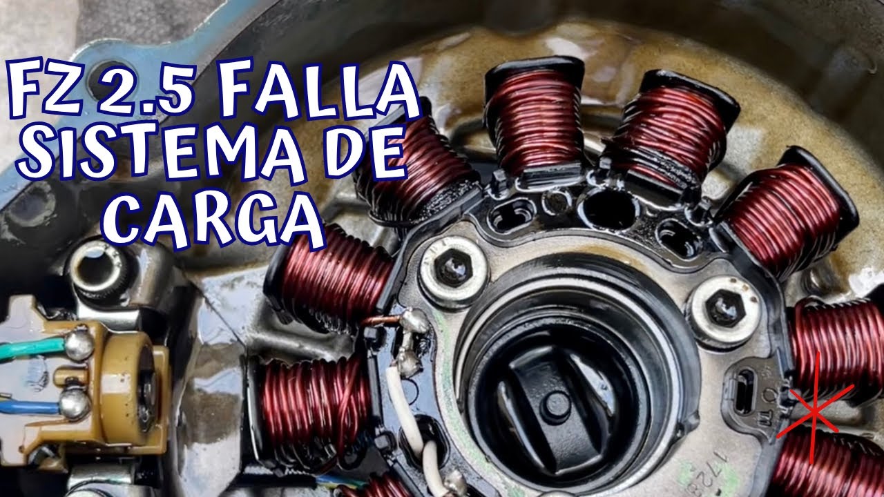 Por que mi fz Yamaha 250 no carga la batería 