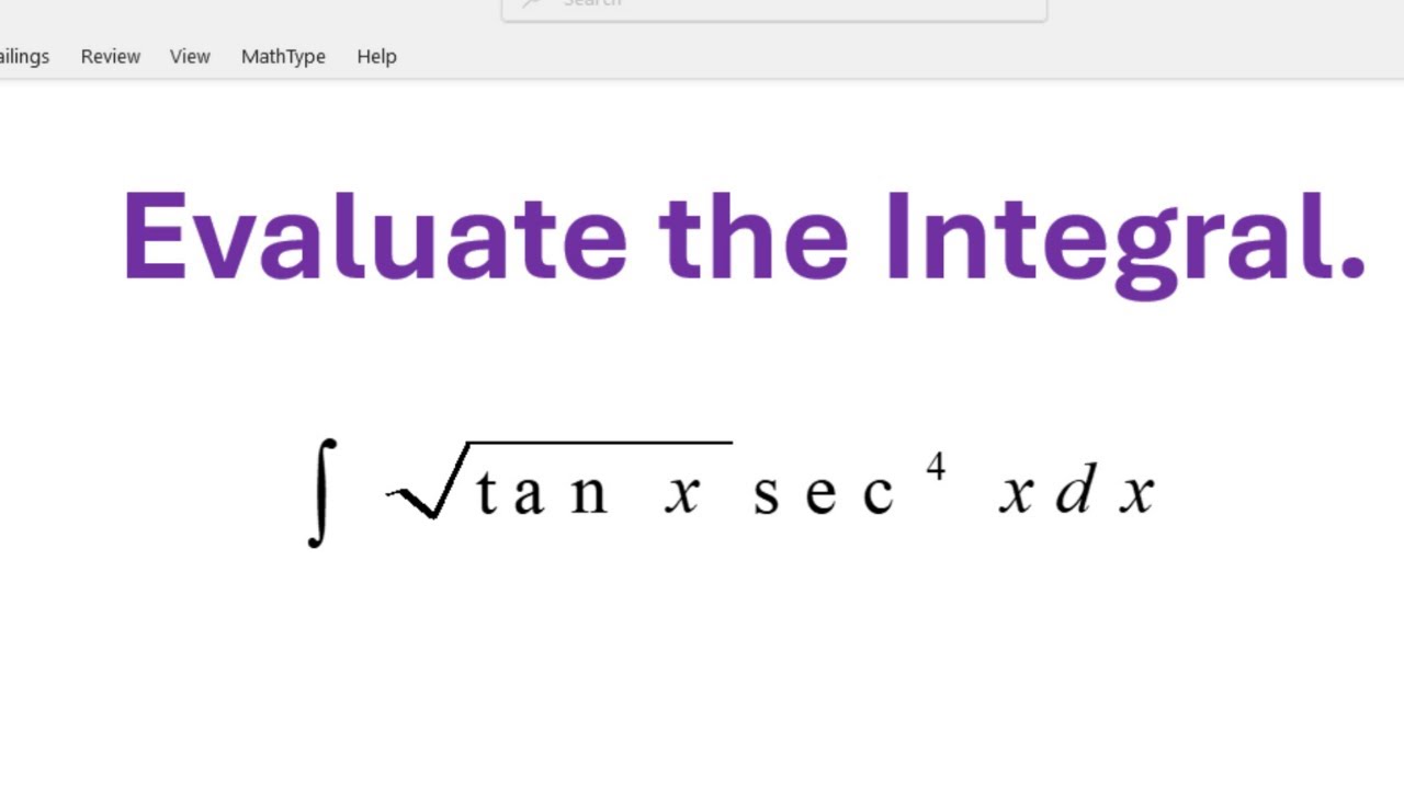 Integral of sqrt(tan x)(sec^4(x))