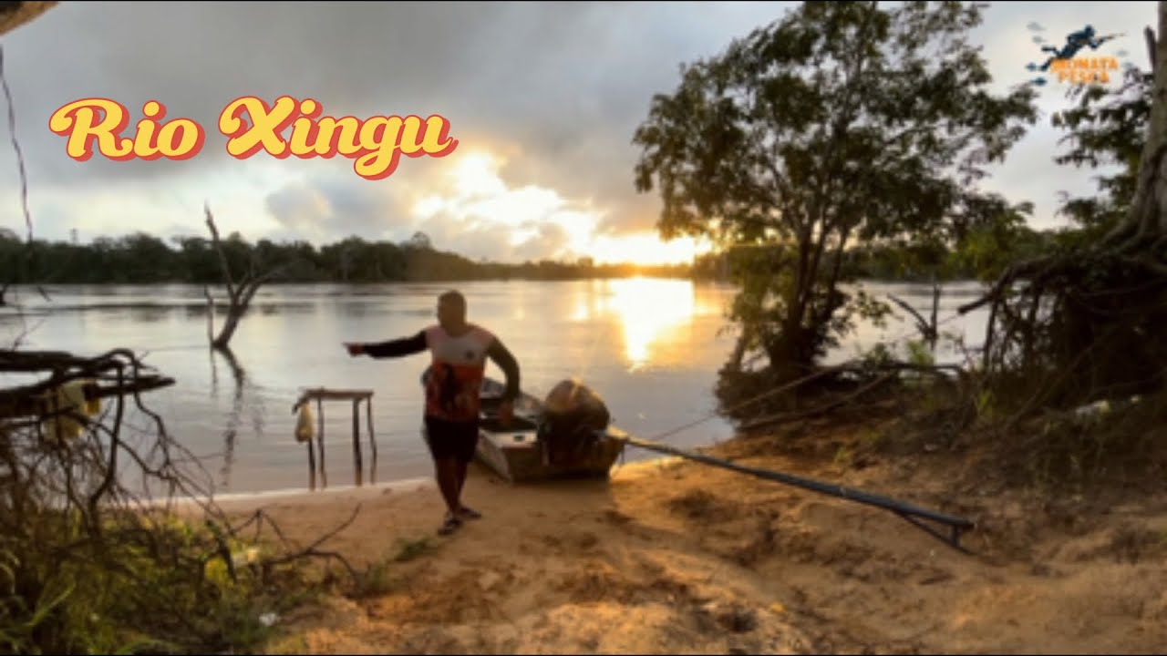 Rio Xingu, belo dia para pescar