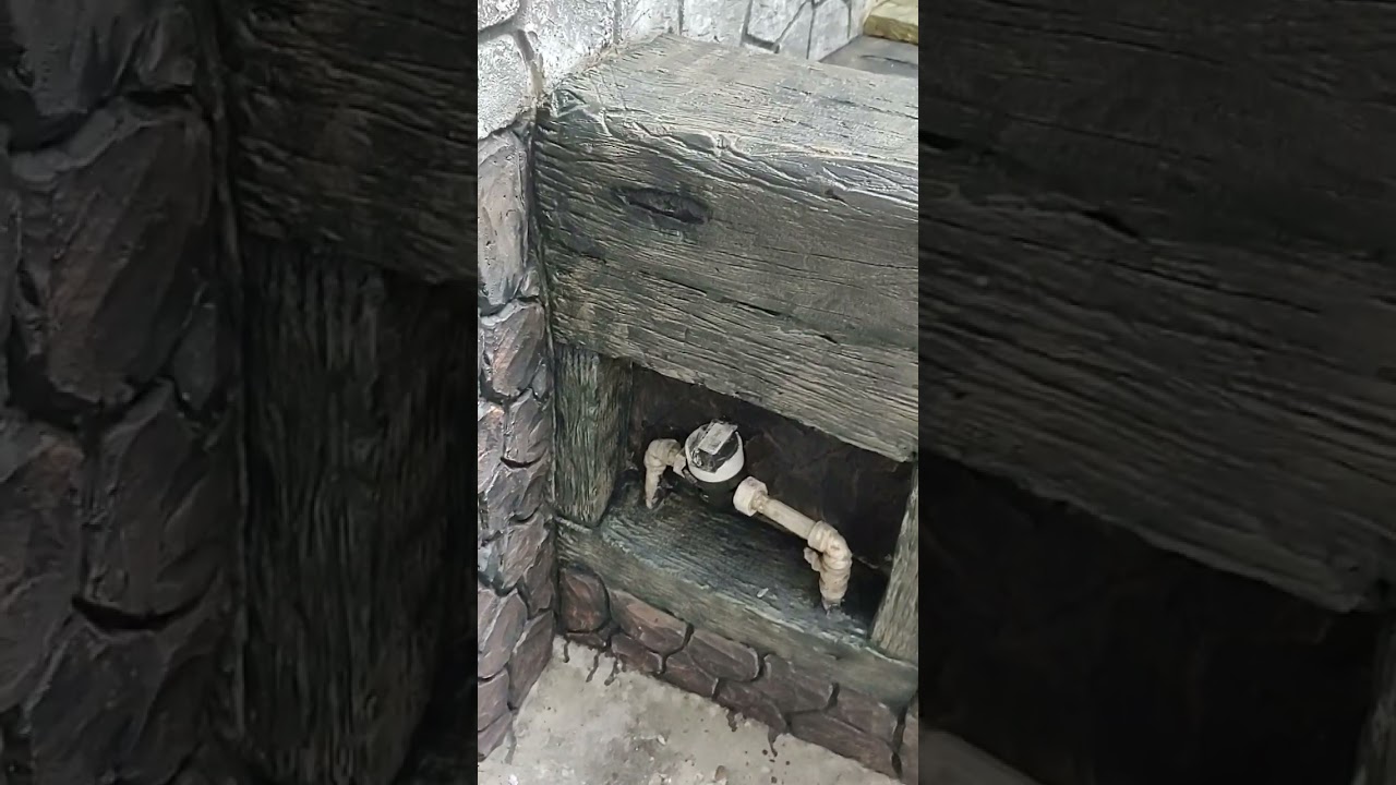 24 de janeiro de 2026.. Efeito pedra com madeira.