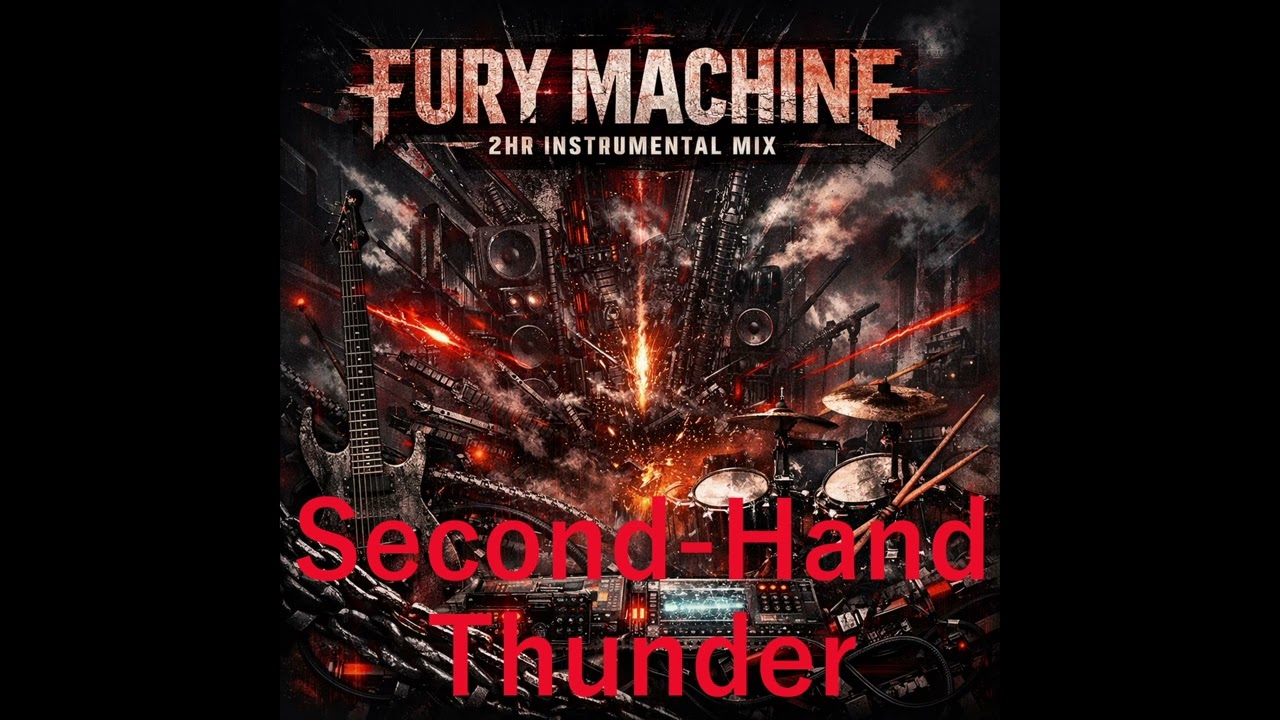 FURY MACHINE - Second Hand Thunder | (Official Music Video)