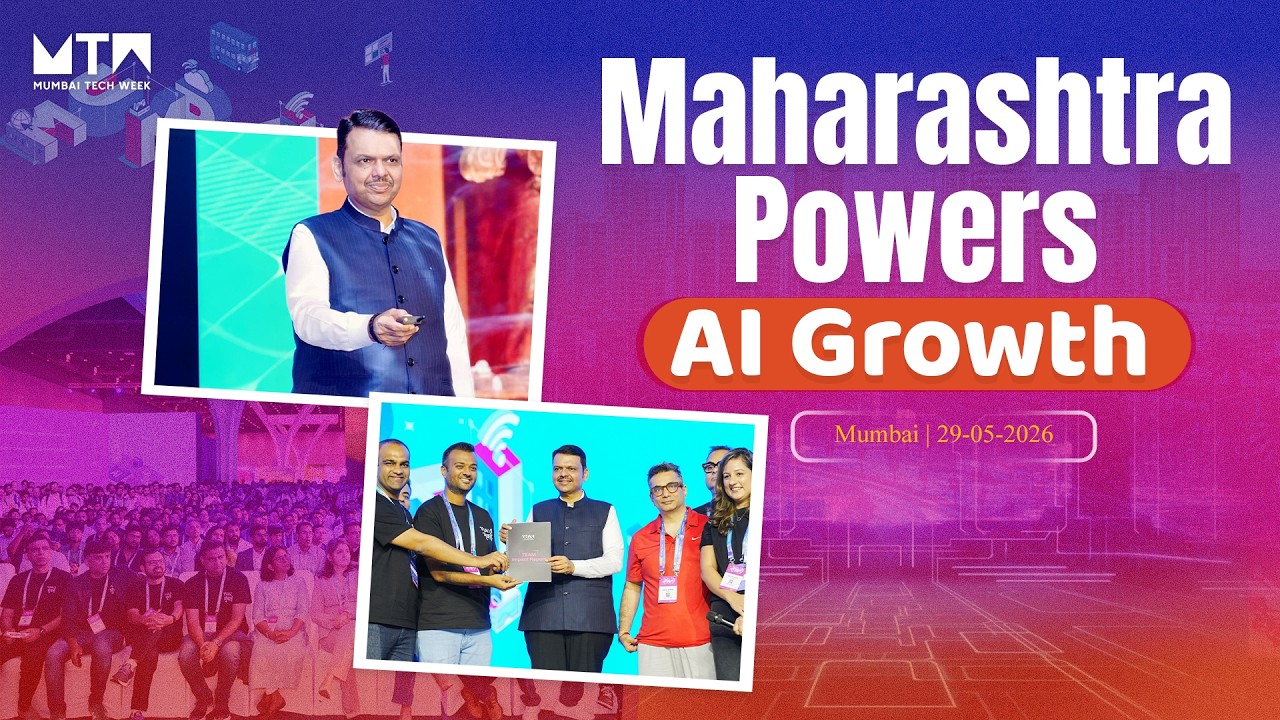 Maharashtra Powers India&rsquo;s AI Future at Mumbai Tech Week 2026 | CM Devendra Fadnavis | Mumbai