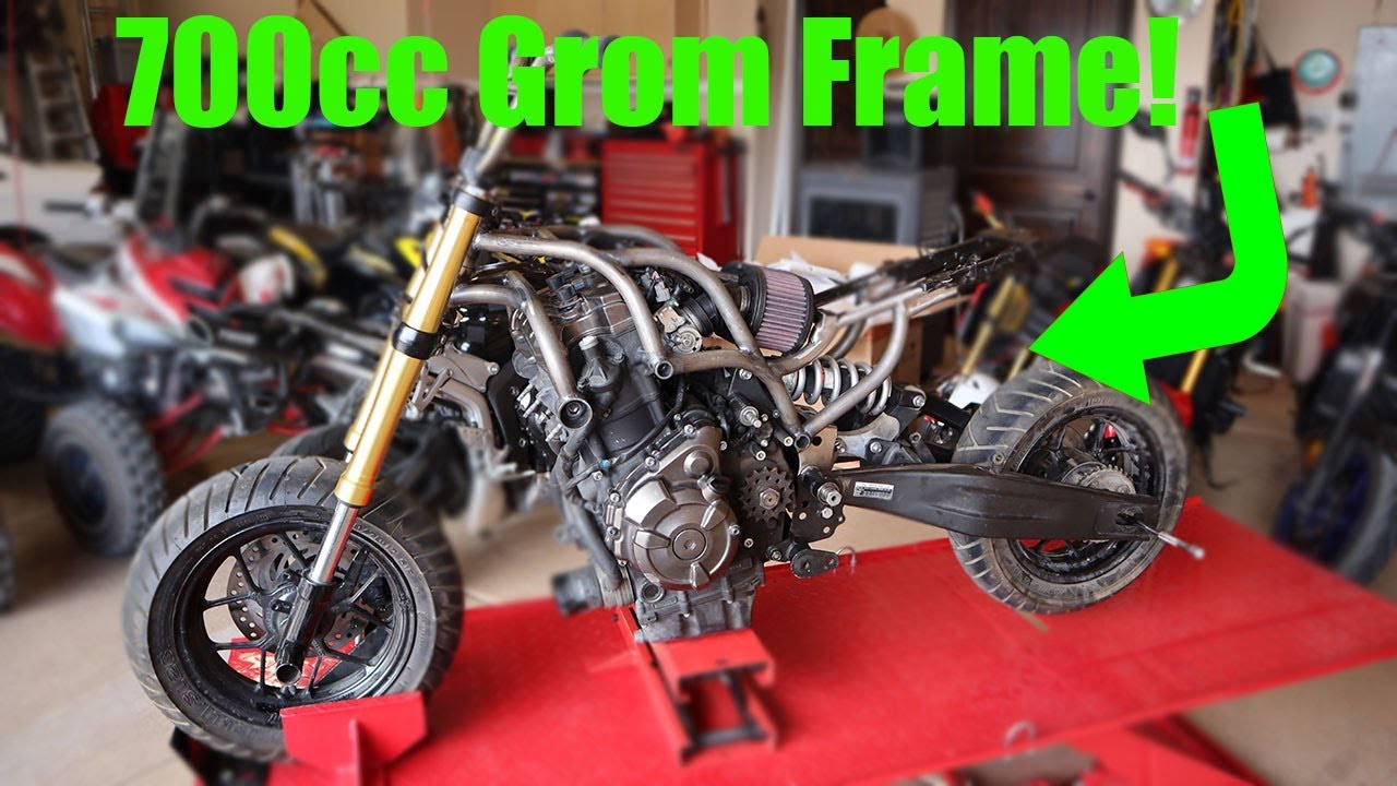 We Built the Strongest Honda Grom Frame Ever!