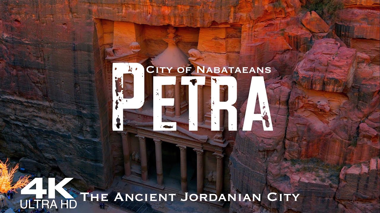 PETRA 🇯🇴 ٱلْبَتْرَاء Drone Aerial 4K | Πέτρα Jordan الأردن