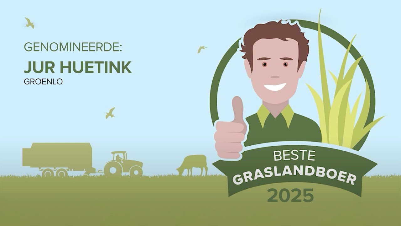 Beste Graslandboer-finalist 2025: Jur Huetink
