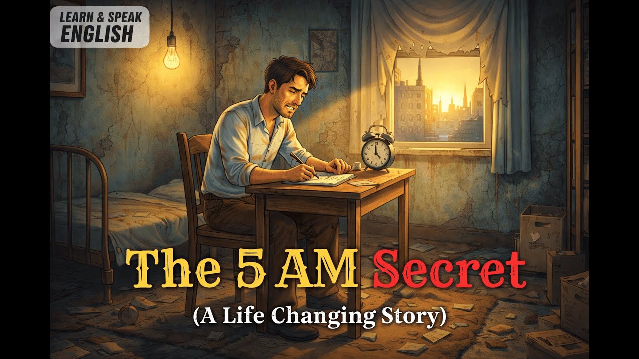The Power of 5 AM | How Waking Up Early Changed a Poor Man's Destiny Forever