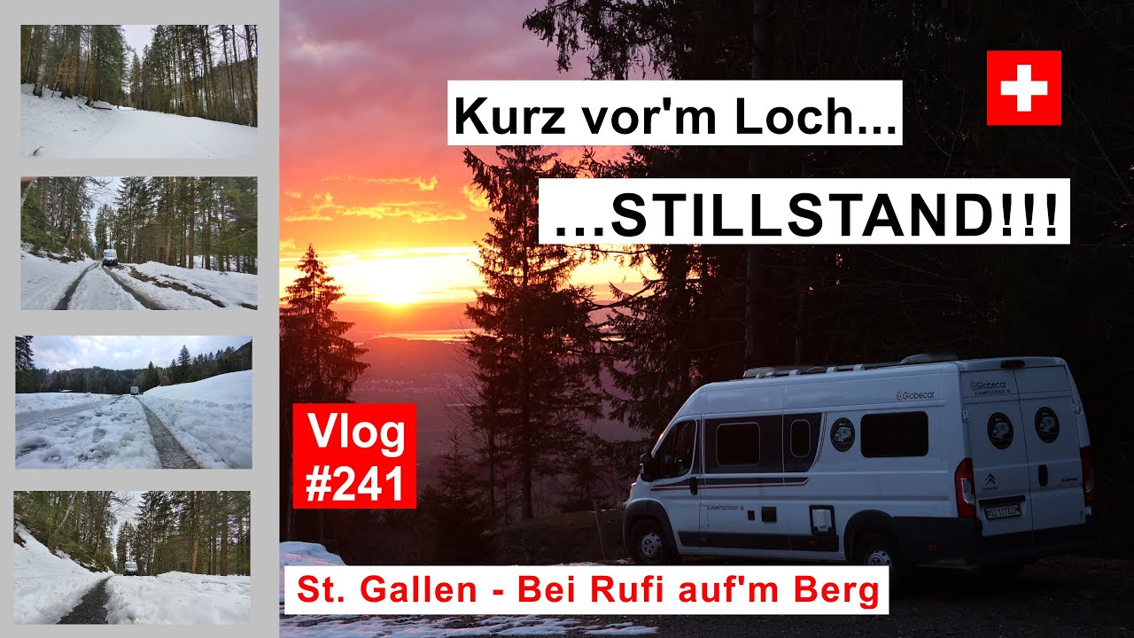 #241 Schweiz | St. Gallen | Stillstand - aufgeben oder durchkämpfen? Abendliches Feuerwerk | 4K