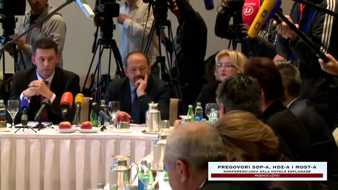 UŽIVO NA 24SATA: PREGOVORI SDP-A, HDZ-A I MOST-A