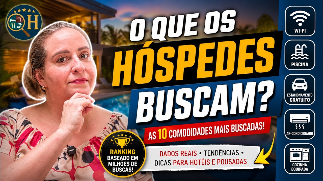 10 Comodidades Que Hóspedes REALMENTE BUSCAM em Hotéis e Pousadas