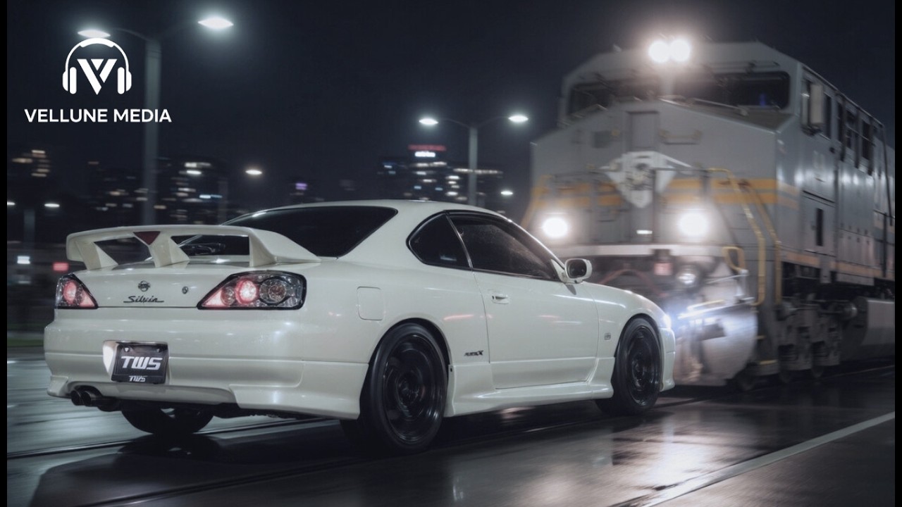 Этот Nissan Silvia S15 Drive выдает невероятные результаты… (Опасное столкновение, переезд через ...